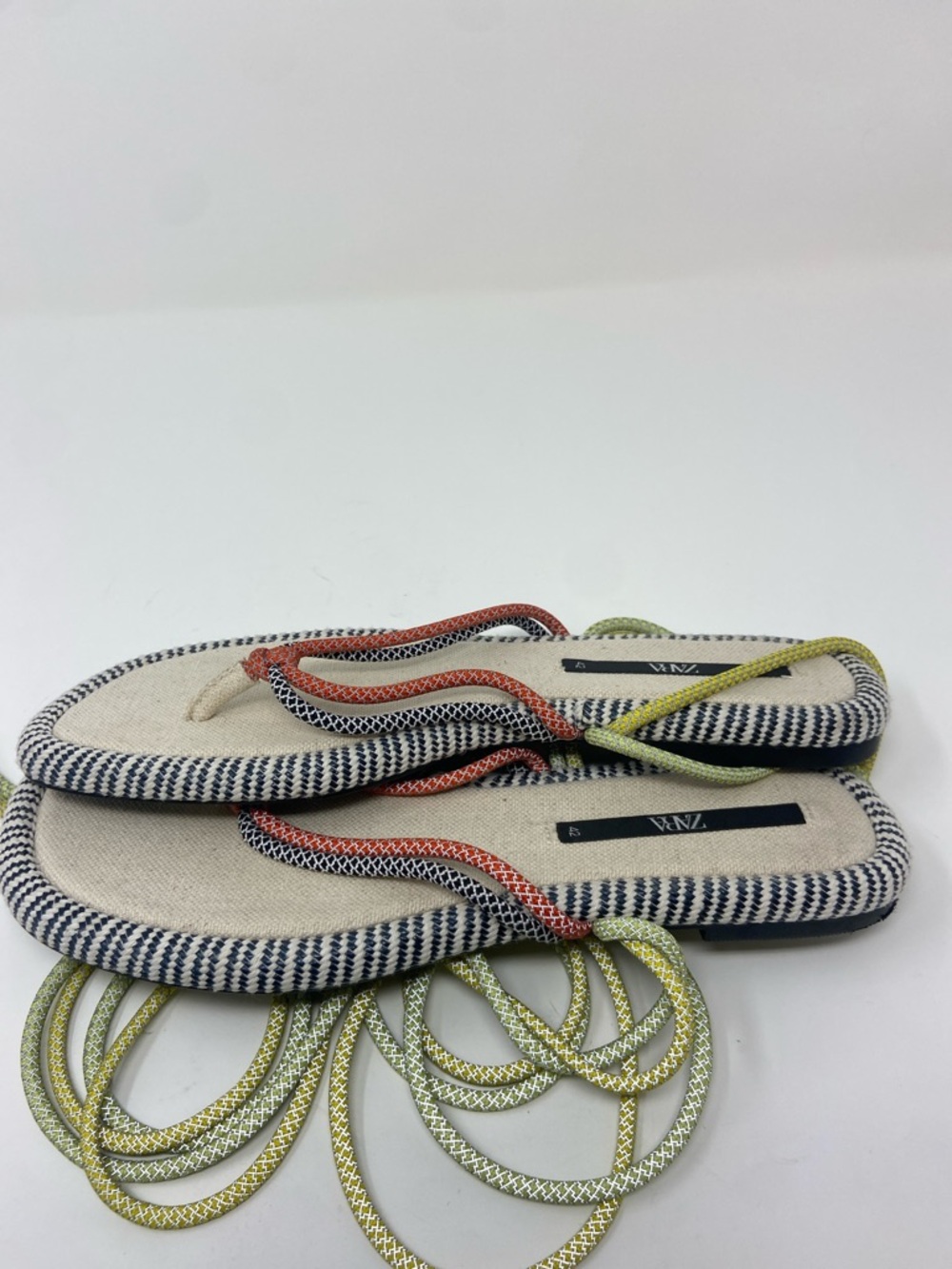 Zara flat rope sandals size 42 - Picture 7 of 16